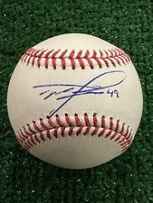 SAN FRANCISCO GIANTS TYLER FITZGERALD AUTOGRAPHED BRAND NEW MLB BASEBALL