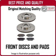 FRONT BRAKE DISCS AND PADS FOR VOLKSWAGEN GOLF 1.8 GTI 8V 2/1984-4/1992
