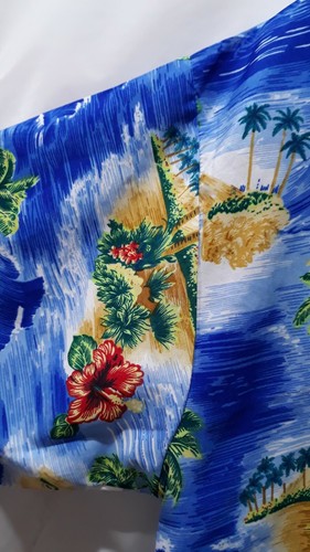 RIMA Tropical Button-Down Shirt XL Beach Surf Hawaiian Vintage Style Cool wear🔥 - Picture 6 of 7