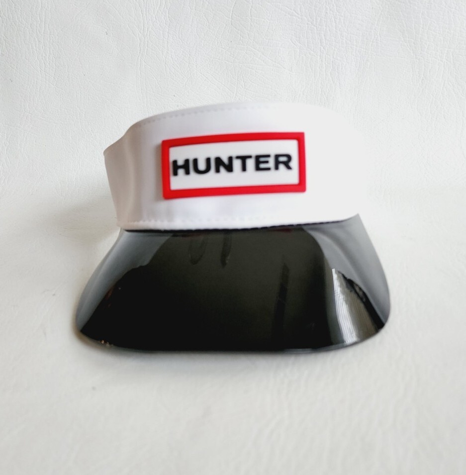 Hunter For Target Adjustable Visor Hat White Black - image 1