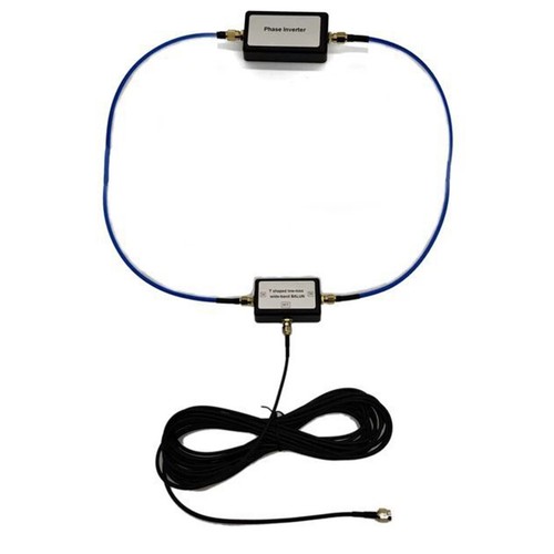 Passive Magnetic Antenna Portable Passive Magnetic Loop Antenna for HF VHF N - Zdjęcie 4 z 9