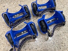 Easy Rollerz Classic Heel Wheels Blue Gen 2 Bundle