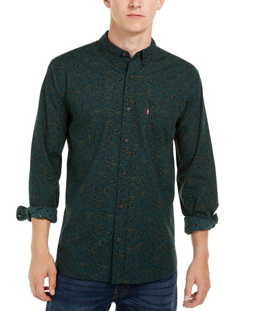 levis printed shirts