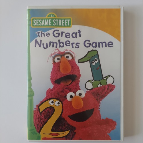 Sesame Street DVD, the Great Numbers Game- 9+ Songs about numbers! 30 min.