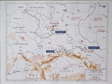 MODERN WEST POINT MAP NAPOLEONIC WARS LEIPZIG CAMPAIGN GERMANY 1813 BERLIN BULOW