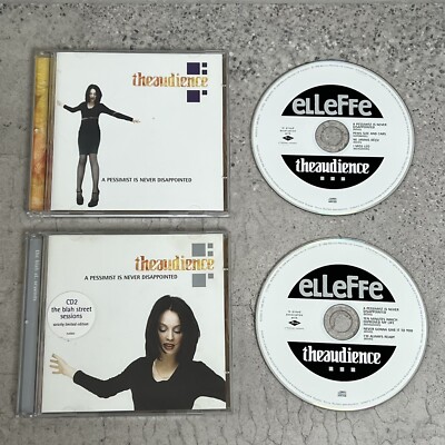 Theaudience | A Pessimist is Never Disappointed | CD Singles | CD1 & CD2 | RARE!