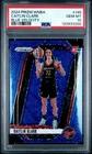 Caitlin Clark 2024 Panini WNBA Prizm #145 Blue Velocity RC PSA 10