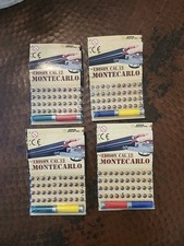 Lot OF 4 Vintage Edison Monte Carlo Cal. 12 Caps By Edison Giocattoli Gioattou