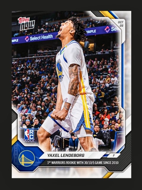 Yaxel Lendeborg 2026 Topps NOW