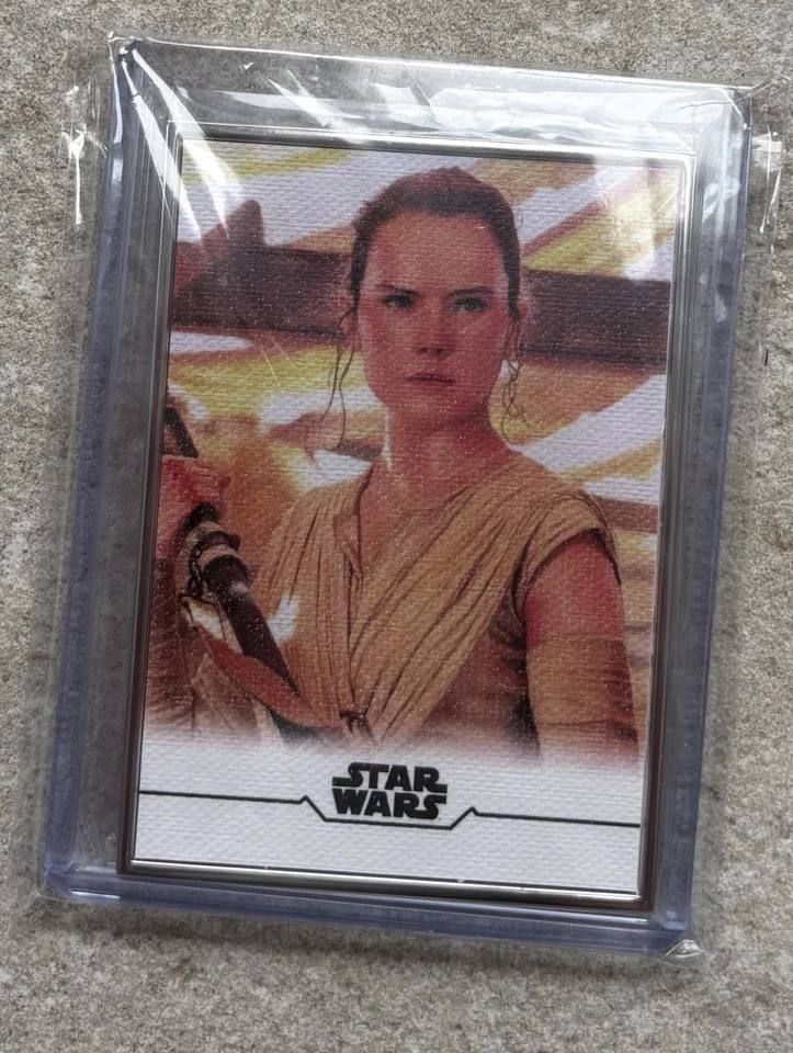 Daisy Ridley Rey 2020 Star Wars Stellar Reproduction Sketch Cabaleiro /100 #55 - Image 3 of 4