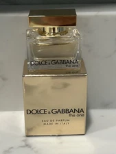 DOLCE GABBANA THE ONE Eau De Parfum 0.17oz / 5ml EDP MINI NEW IN BOX