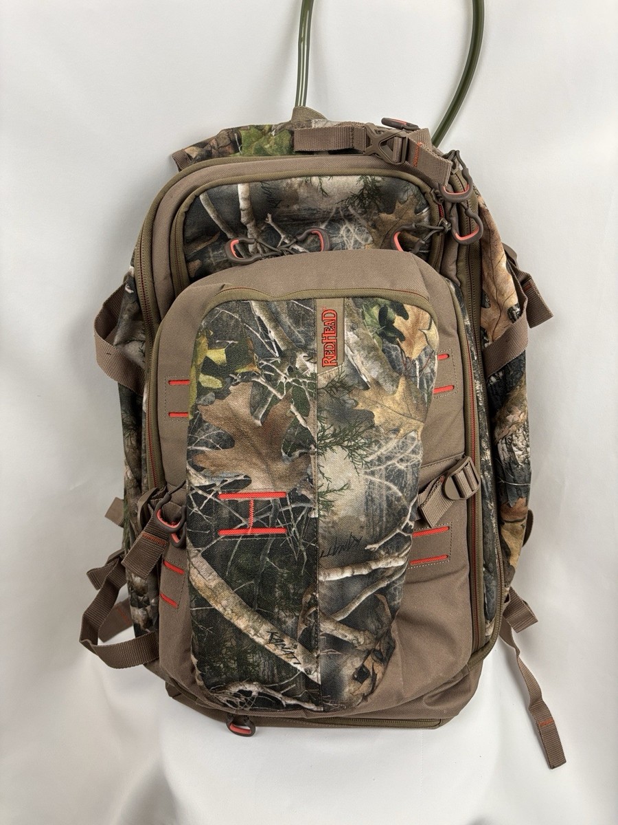★ハンドメイド★ ミニチュア 2wayキルティングバッグ レッド アウトフィット REDHEAD Camouflage Hunting/Hiking Heavy Duty H20 Backpack Padded
