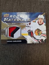 2020 Lucas Carlsson 1/25  Patch Rookie Materials  #RM-LC (MEM, RC)