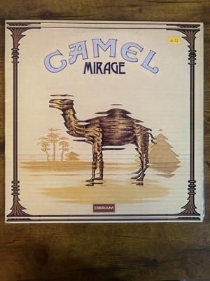 Camel   Mirage LP 1974 UK Deram SML 1107 Early Press w/ Inserts VG+/EX Prog Rock