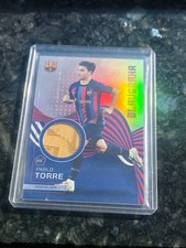 Maglia PABLO TORRE RC Match-Worn Patch Topps FC Barcelona 22/23 Rookie Relic