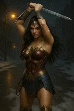 4x6  Color Photo Print Women Famous Fan Art ai Fantasy superhero cosplay HOT 74