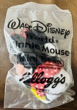 Vintage 2001 Minnie Mouse Mini Bean Walt Disney Kellogg  s NEW SEALED RARE