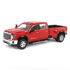 1/64 2022 GMC Sierra 3500HD Pro Dually, Cayenne Red Diecast Exclusive 51562-B