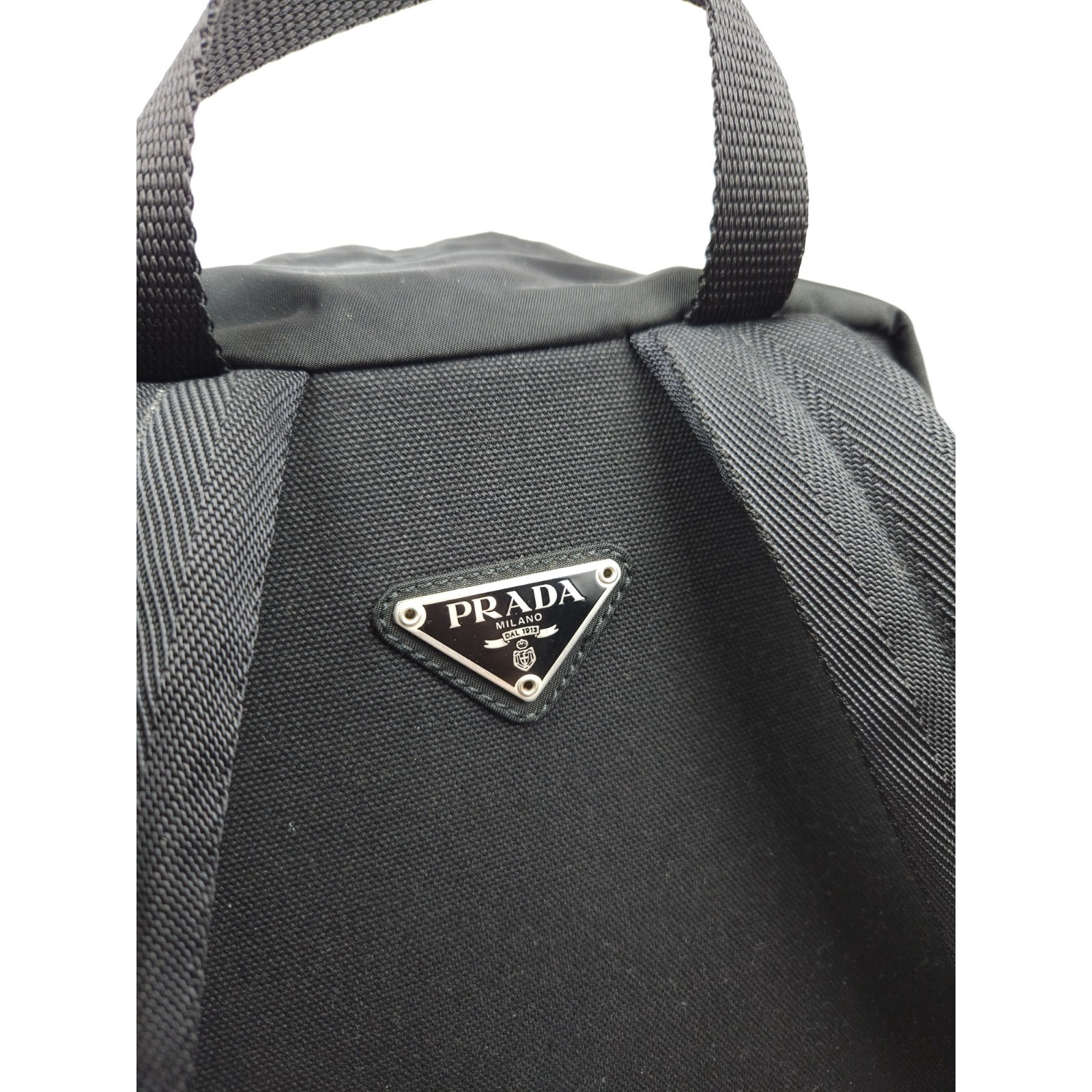 Prada triangle logo nylon multipocket backpack - image 16