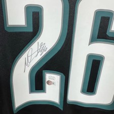 Nike NFL Philadelphia Miles Sanders Signed Football Jersey Official