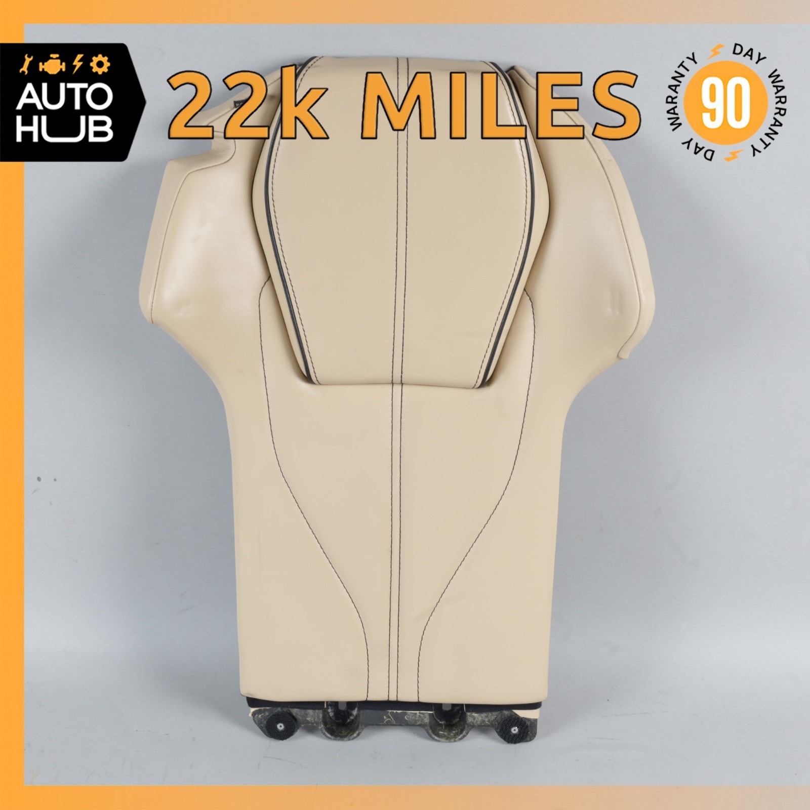 13-16 Aston Martin DB9 Volante Rear Left Driver Side Top Upper Seat Cushion OEM