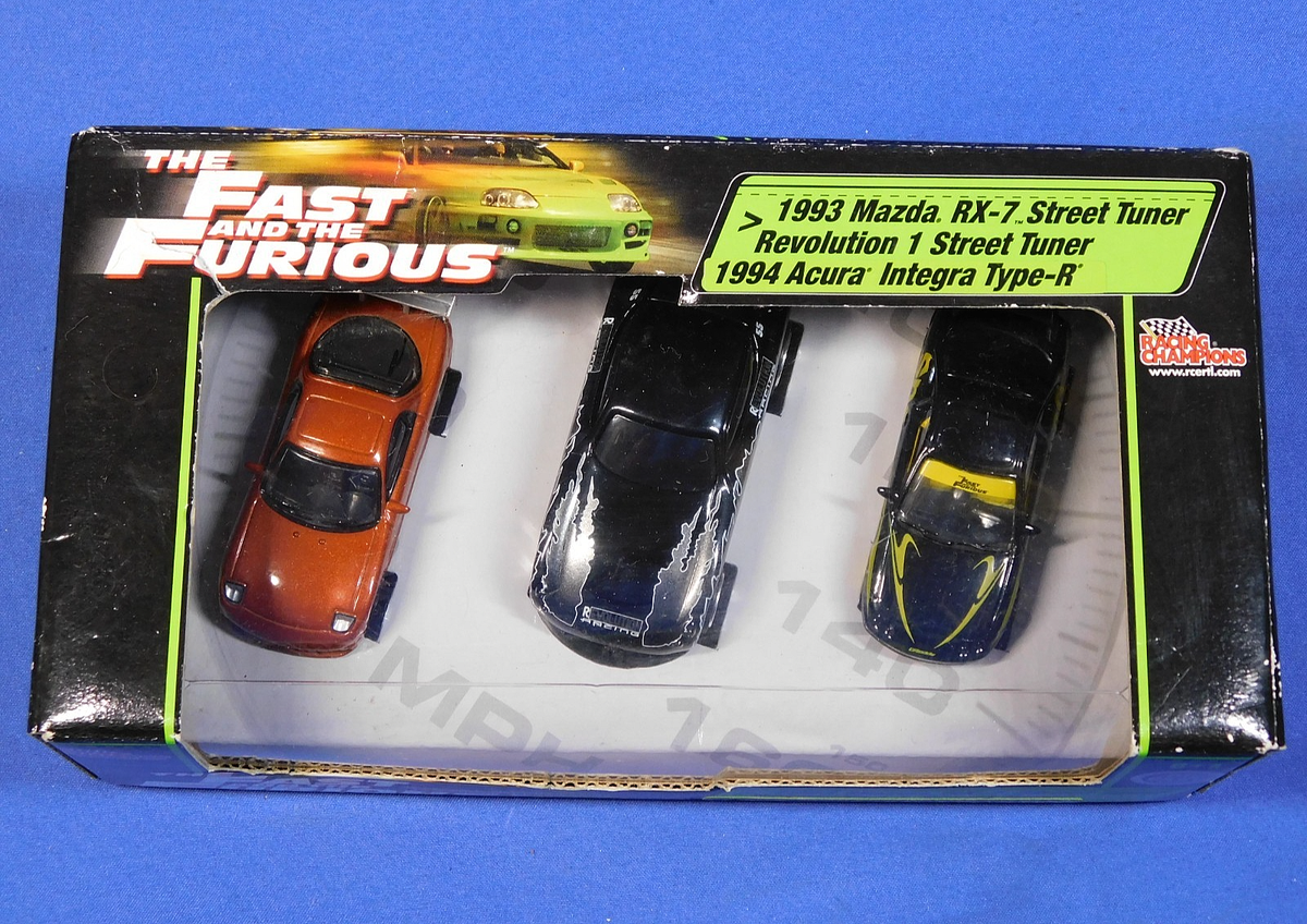 1:64 SCALE RACING CHAMPIONS FAST AND THE FURIOUS 3PK BOXED SET | eBay