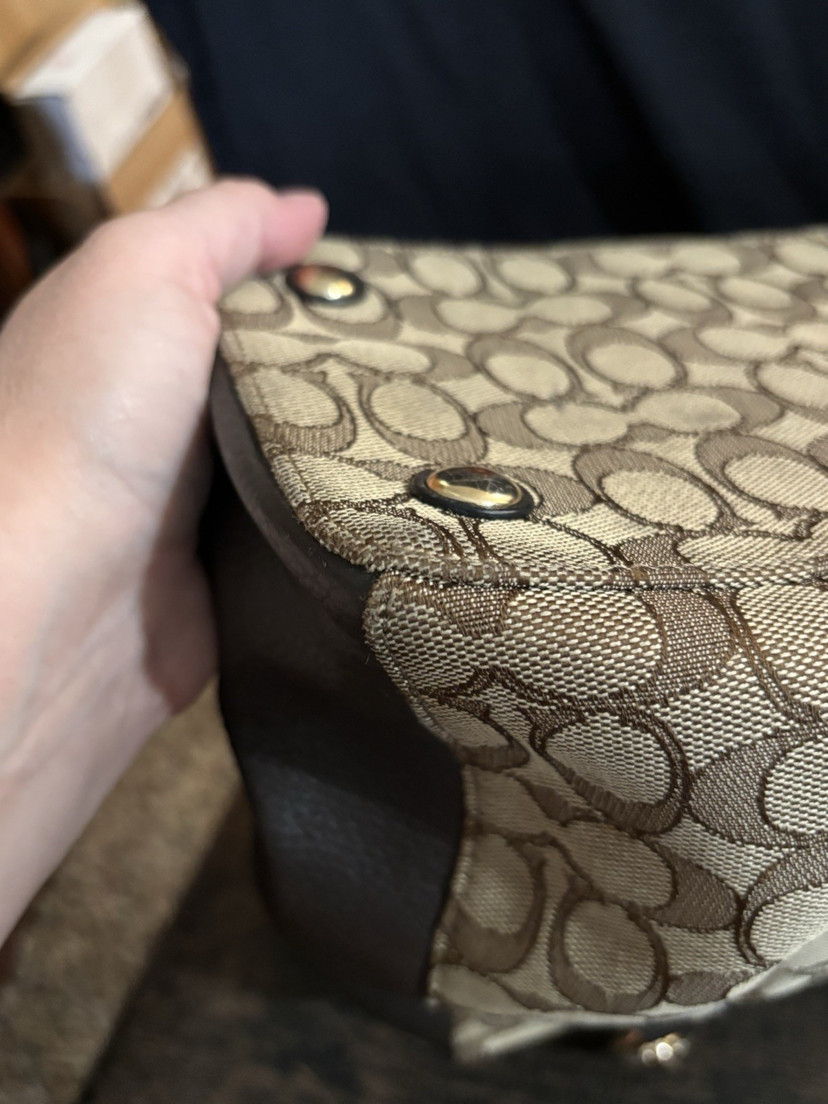 Coach Collette Signature Carryall - image 16