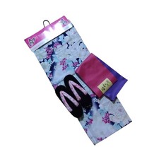 yukata kimono, obi belt, and sandals set for women