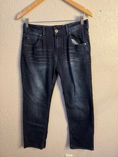 Tommy Hilfiger Boys Jeans Revolution Slim Stretch Straight Leg Size 20