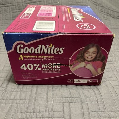 Vintage Goodnites L-XL Girls Brand New. | eBay