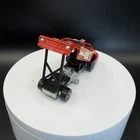 Vintage Hot Wheels Redline Mongoose Funny Card Red - Very Good Condition