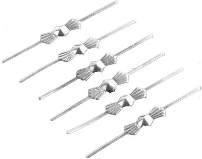 100 Pcs Bow Tie Crystal Connectors Chandelier Clips Pins for Fastening Crystals