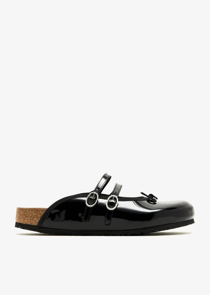 Scala Mules Repetto x Birkenstock Black Patent | eBay