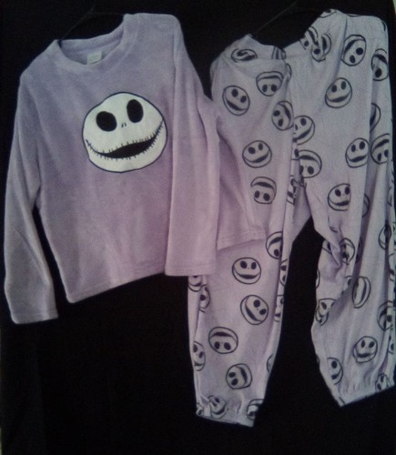 Nightmare Before Christmas PJs Set (Disney) Damen Gr. (LG: (NEU) (lila) - Bild 1 von 3
