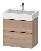 Duravit D-Neo Waschtischunterschrank Mit 2 AuszüGen Griff Bronze GebüRstet...