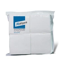 AAwipes Cleanroom Wipers 4x 4 (1200 Pcs, Cellulose/Polyester Blend, Grade A, ...
