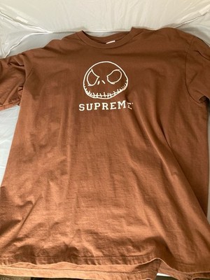 FW23 Supreme Jack Skellington Shirt XL Nightmare Before Christmas