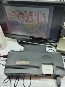 Jack Nicklaus' Turbo Golf (TurboGrafx-16, 1990) HuCard Game Only - Tested