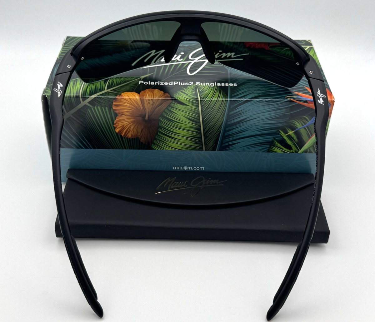 Maui Jim B680-02 PALULU - Matte Black Frame / Blue Hawaii Lens | eBay