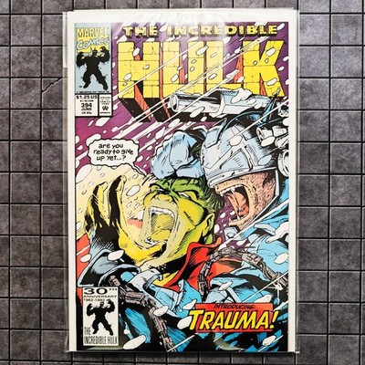 The Incredible Hulk #394 - (Cover A) - KEY 1st App Trauma - (1992) - VF/NM