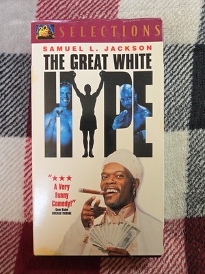 The Great White Hype VHS 1996 Samuel L Jackson **Buy 2 Get 1 Free** + Free S&h 
