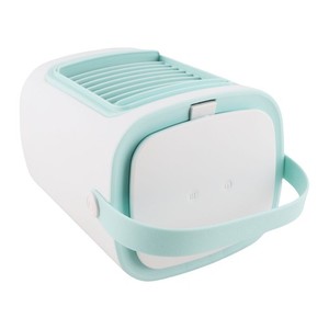 Air Cooler Portable Air Conditioner 3 Speeds Colorful Soft Lighting With USB