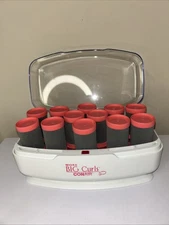 Conair More Big Curls Hot Rollers Large Rollers Pink  12 Rollers CHV12N