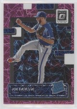 2022 Panini Donruss Optic Rated Rookie Pink Velocity Prizm /249 Joe Barlow 2a9