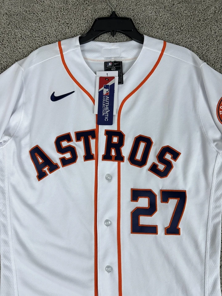 Houston Astros Jersey Mens Medium MLB Baseball 2022 World Series Champions NIKE - Image 3 of 4