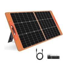 18V 100W Portable Solar Charger Foldable Solar Panel  For Ourdoor Camping Travel