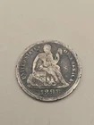 1891 Seated Liberty Silver Dime 10c