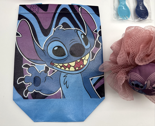 Disney Stitch Engel Paket 9-teilig Plüsch Becher Pinsel Socken Nachtlicht Geschenkset — Neu mit Etikett - Bild 7 von 12