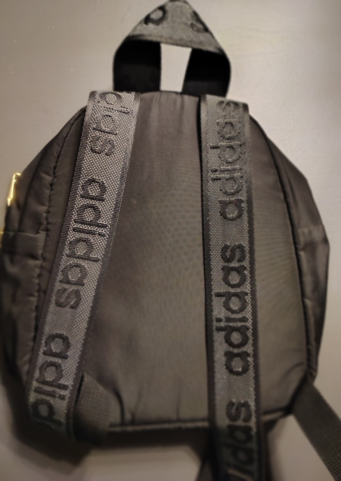 Adidas Mini Backpack BLACK 100% Polyester Adjusta… - image 10