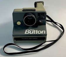 Vintage 1980's Polaroid The Button Instant Land Camera Made In The USA